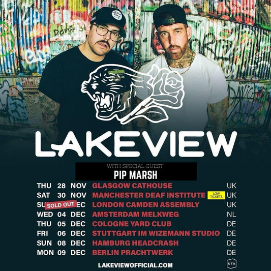 Pip Marsh Announced Europe Tour with Lakeview